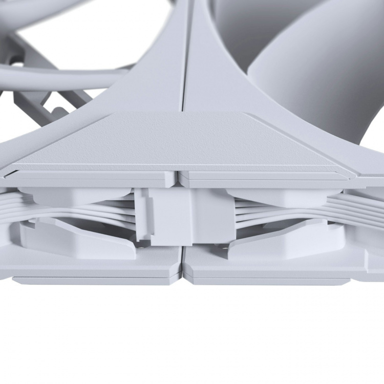 Phanteks M25 Gen2 120 mm PWM DRGB Reverse-fläkt, vit