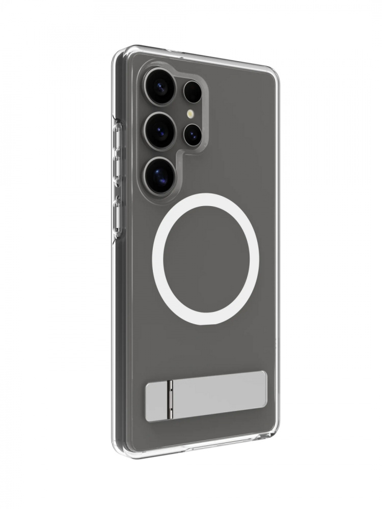 dbramante1928 Iceland Pro Qi2 Kick skyddsfodral, Galaxy S25 Ultra, transparent