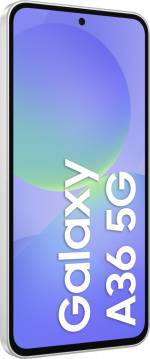 Samsung Galaxy A36 5G-telefon, 128/6 GB, vit