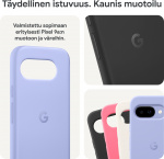 Google Skyddsfodral till Pixel 9a, Peony