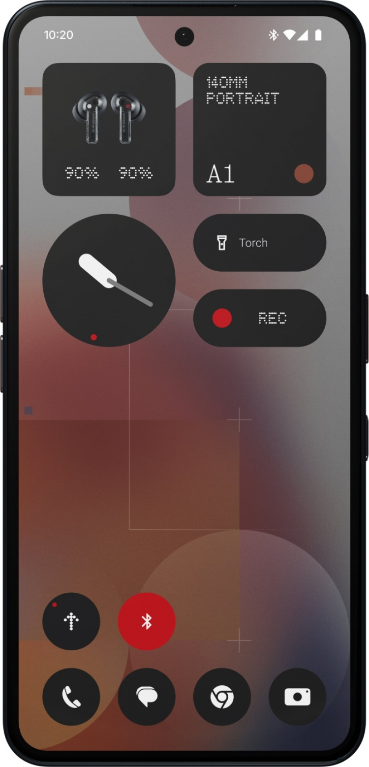 Nothing Phone (3a) Pro, 256/12 GB, svart