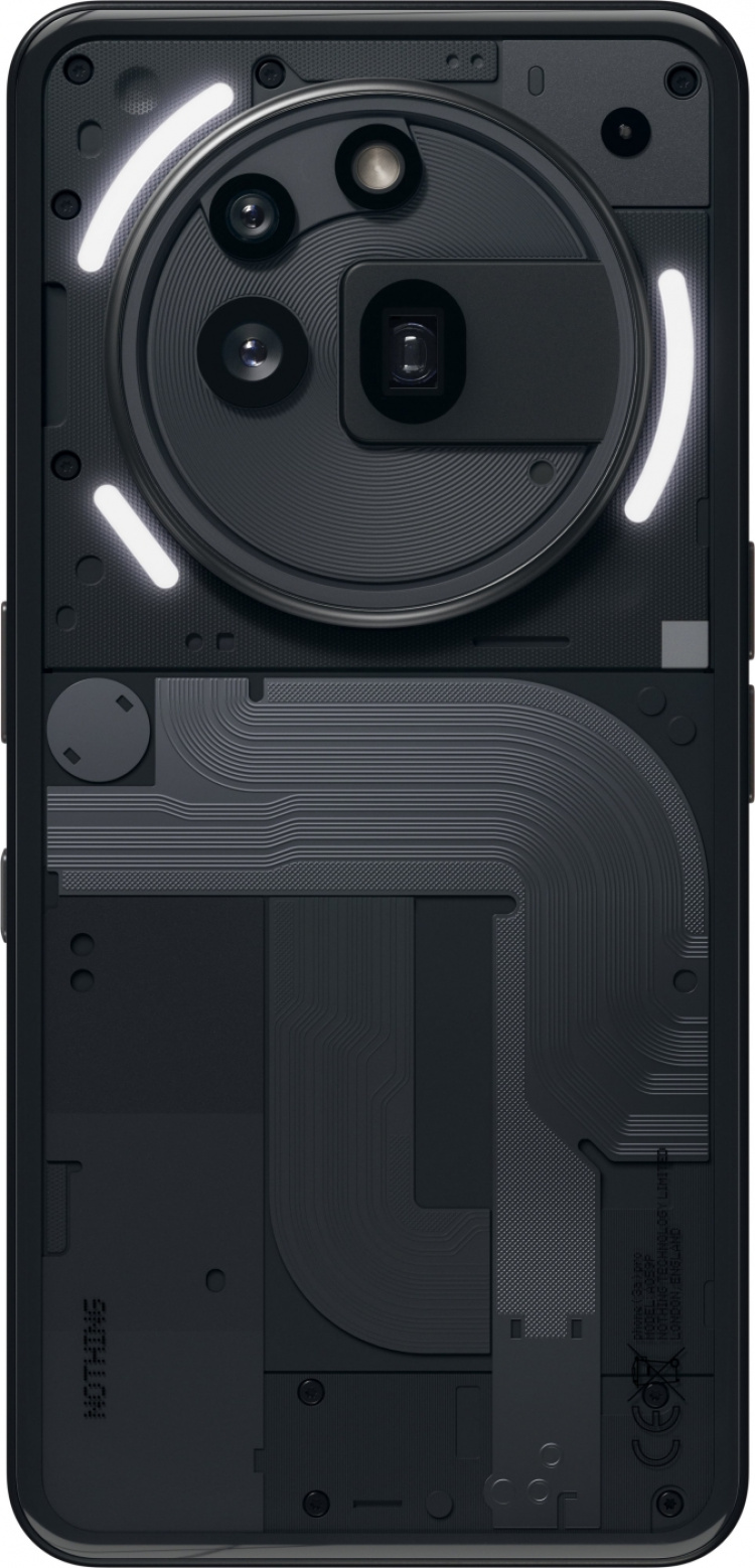 Nothing Phone (3a) Pro, 256/12 GB, svart