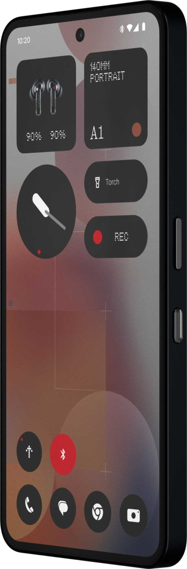 Nothing Phone (3a) Pro, 256/12 GB, svart