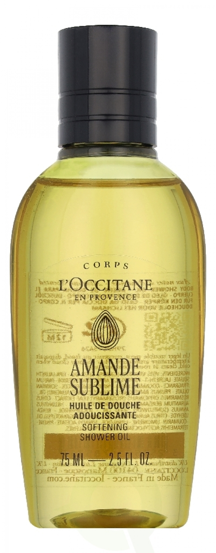 L\'Occitane Amande Sublime Softening Shower Oil 75 ml