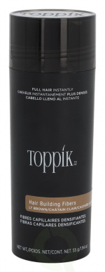 Toppik Hair Building Fibers - Light Brown 55 g