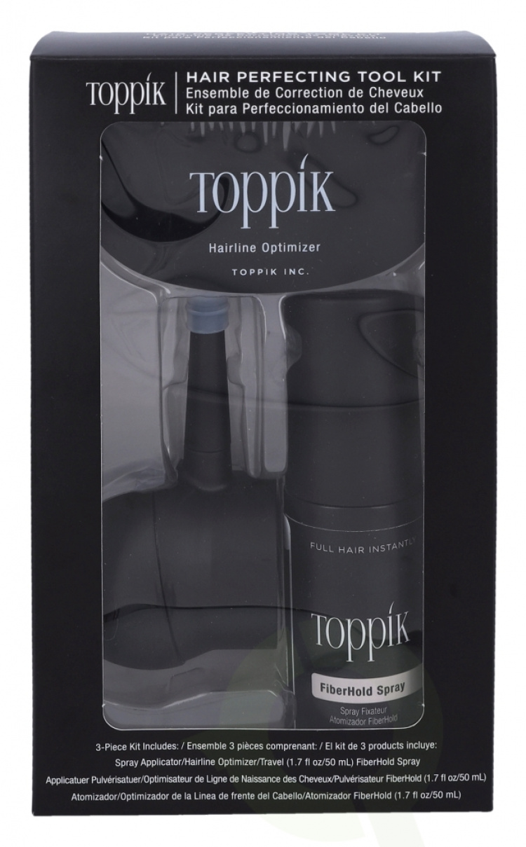 Toppik Hair Perfecting Tool Set 50 ml Fiberhold Spray 50ml/Applicator/Optimizer