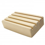 Badeanstalten Soap Dish - Natural Wood Finish