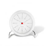 Arne Jacobsen Clocks Arne Jacobsen – Bankers bordsklocka – Ø11 cm – Vit