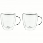 Maku Kaffekopp dubbelväggade glas 25 cl 2-pack
