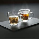 Maku Kaffekopp dubbelväggade glas 25 cl 2-pack