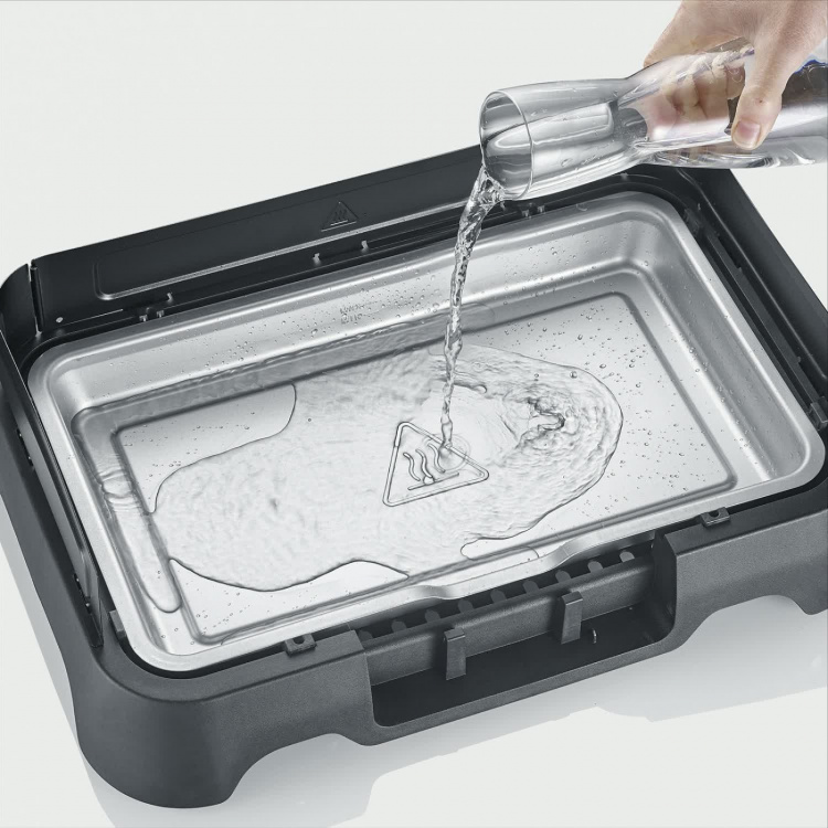 Severin Elektrisk BBQ bordsgrill med grillgaller PG 8593