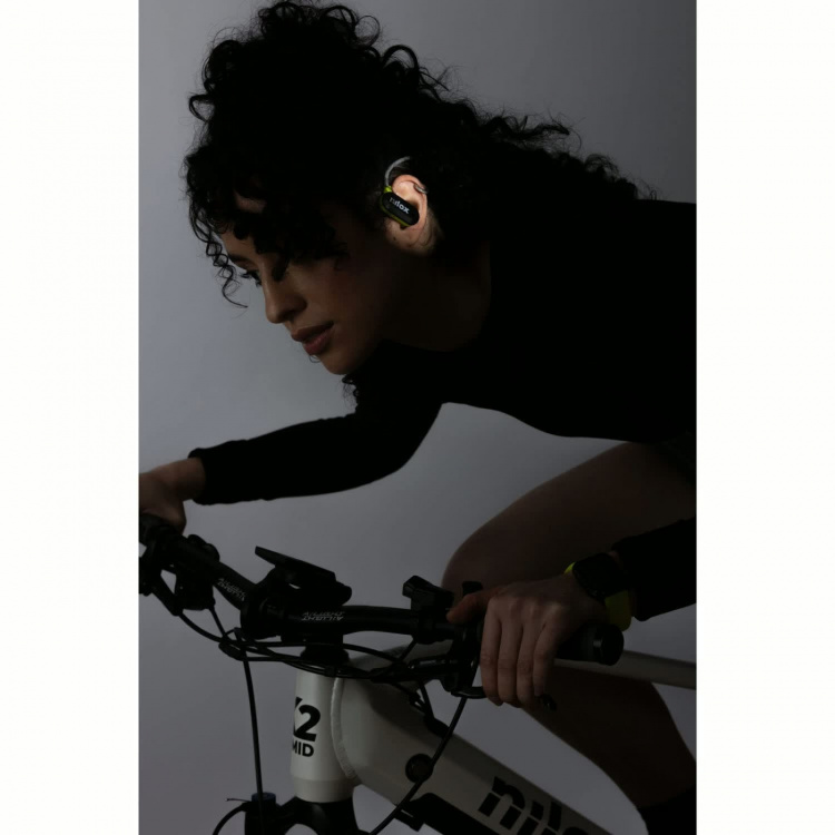 Nilox Hörlurar Sport Air Conduction ENC Airtunes Svart/Lime