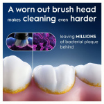 Oral B Borsthuvud iO Gentle Care Black 2st