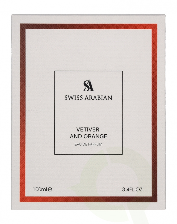 Swiss Arabian Vetiver And Orange Edp Spray 100 ml