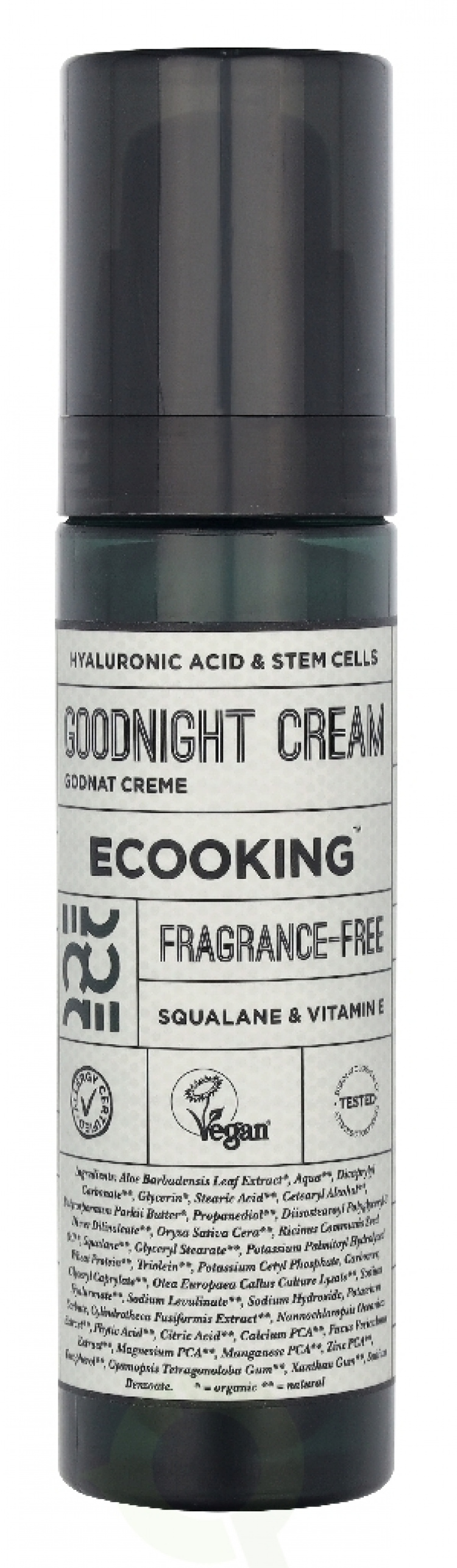 Ecooking Goodnight Cream Fragrance Free 50 ml