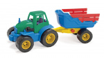Dantoy Classic Recycled-traktor med släp (1435)
