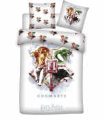 BrandMac Sängkläder – vuxenstorlek 140 x 200 cm – Harry Potter (1000493)