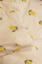 BrandMac Sängkläder – vuxenstorlek 140 x 200 cm – Citron (1029593)