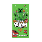 BrandMac Handduk – 70 x 140 cm – Minecraft Boom (1029328)