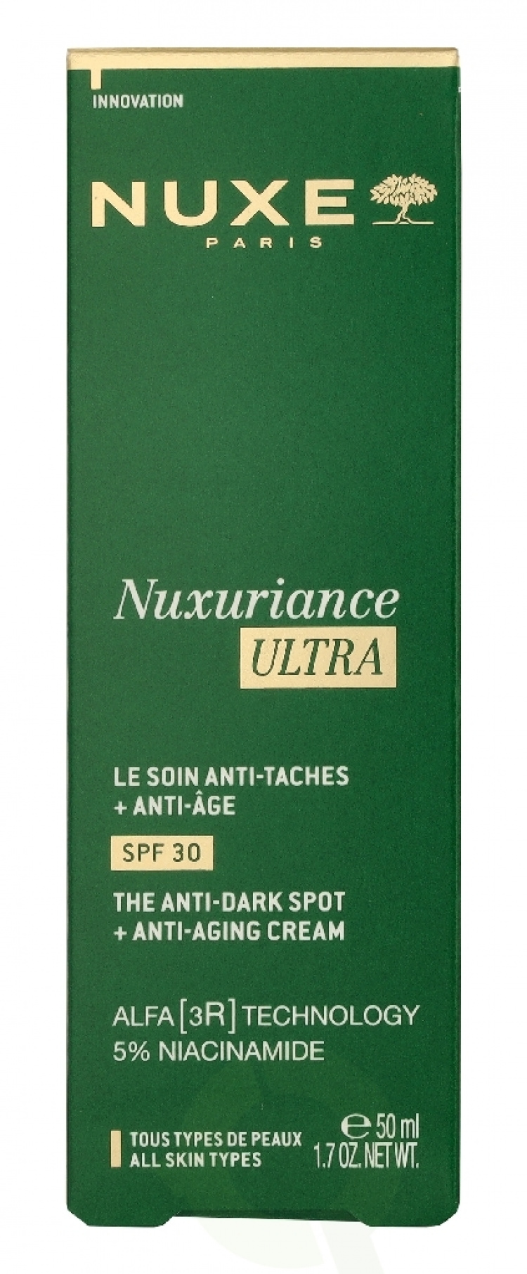 Nuxe riance Ultra The Anti-Dark Spot + Anti-Aging Cream SPF30 50 ml