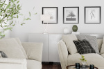 By Rydéns Bordslampa Omega 52 cm krom/vit 2820430-5000 By Rydéns