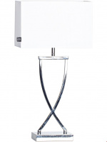 By Rydéns Bordslampa Omega 52 cm krom/vit 2820430-5000 By Rydéns