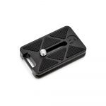 3 Legged Thing QR7 Plate 38x70mm Arca Compatible QR Plate, Black