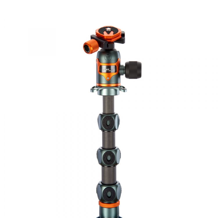 3 Legged Thing Airhed VU View Panel Arca Ballhead Twist Plate Lock,Blk/Blk