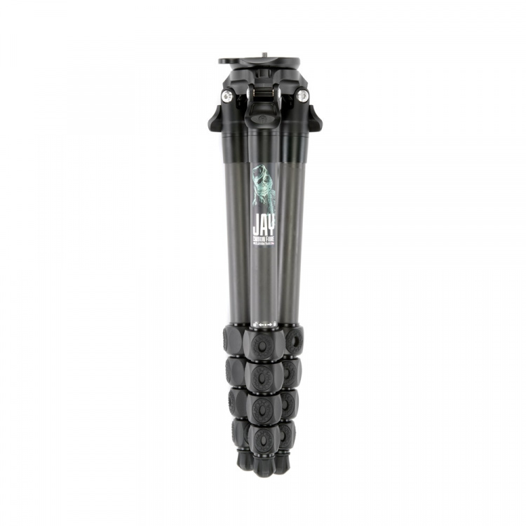 3 Legged Thing LEGENDS JAY Tripod LEGS w/Levelling Base, Blk/Blk
