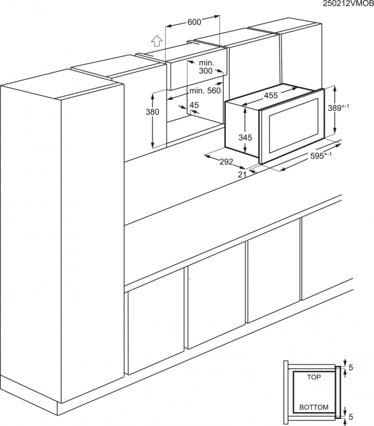 Electrolux Inbyggnadsmikro LMS2173NB Electrolux