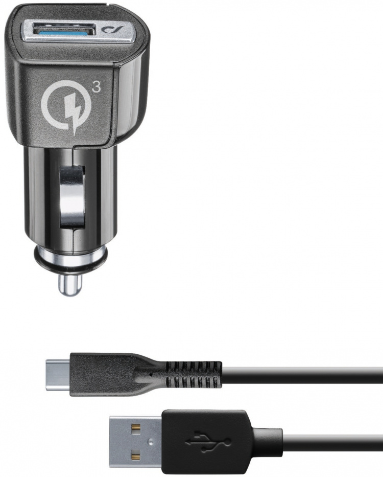 Cellularline Mobiltillbehör Billaddare 15w anpassad för Huawei inkl USB