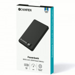 Champion Powerbank 5000mAh Magsafe-kompatibel 20W PD Svart