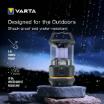 Varta Campinglykta Uppladdningsbar Outdoor Sports Lantern L20R