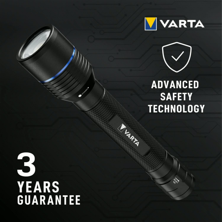 Varta Ficklampa 1000lm IP67 Night Cutter Pro F20R