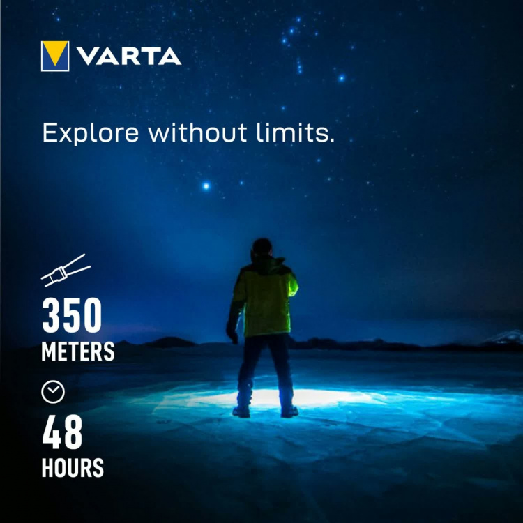 Varta Ficklampa 2000lm IP67 Night Cutter Pro F40R