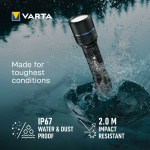 Varta Ficklampa 2000lm IP67 Night Cutter Pro F40R