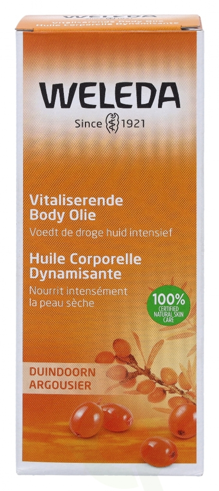 Weleda Sea Buckthorn Body Oil 100 ml Replenishes and Revitalizes