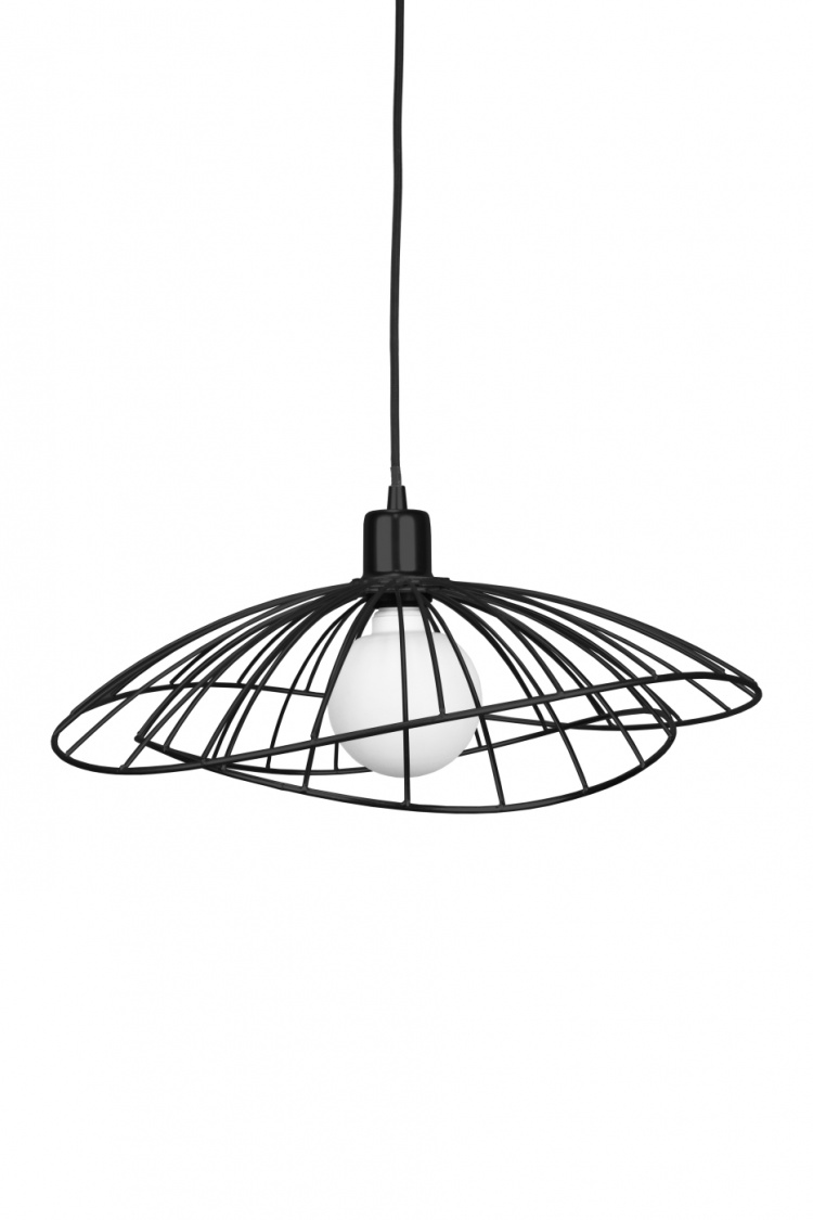 Globen Lighting Taklampa Ray 45 Svart Globen Lighting