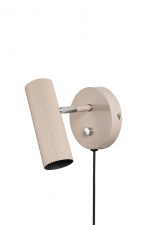 Globen Lighting Vägglampa Hubble beige Globen Lighting