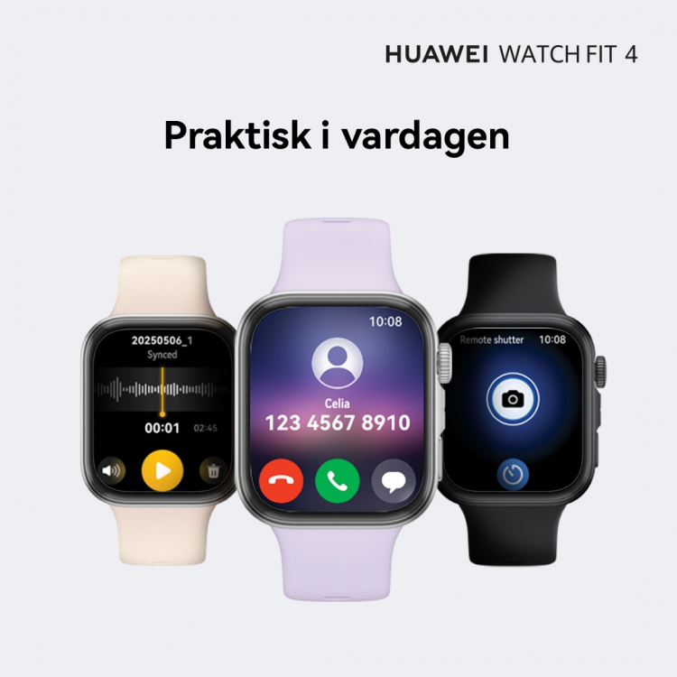 Huawei Smartwatch Watch Fit 4 - Black Huawei