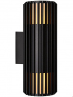 Nordlux Vägglampa Aludra dubbel Seaside svart Nordlux