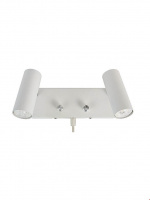 Oriva Vägglampa 2xMini Vit 49623-90 Oriva