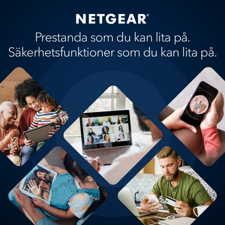 Netgear Router Orbi 370 Series Dual-Band WiFi 7 Mesh 3-Pack NETGEAR