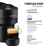 Nespresso Kapselmaskin Vertuo POP ENV90.B Nespresso