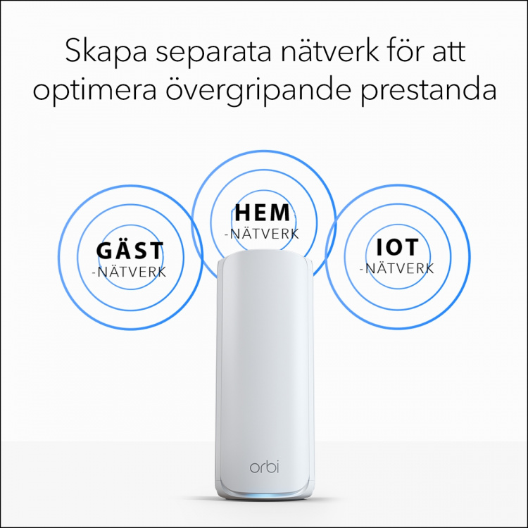 Netgear Orbi 770 Series Tri-Band WiFi 7 Mesh 2-Pack Netgear