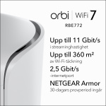 Netgear Orbi 770 Series Tri-Band WiFi 7 Mesh 2-Pack Netgear