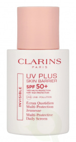 Clarins Invisible UV Plus Skin Barrier SPF50 30 ml UVA UVB Pollution