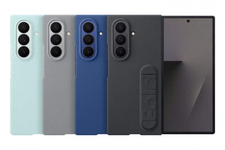 Samsung Mobilskal Galaxy Z Fold 7 Silicone Case - Svart