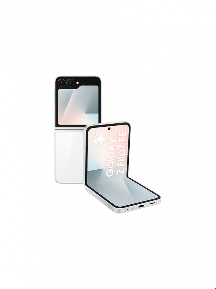 Samsung Mobiltelefon Galaxy Z Flip 7 FE 128 GB - White Samsung