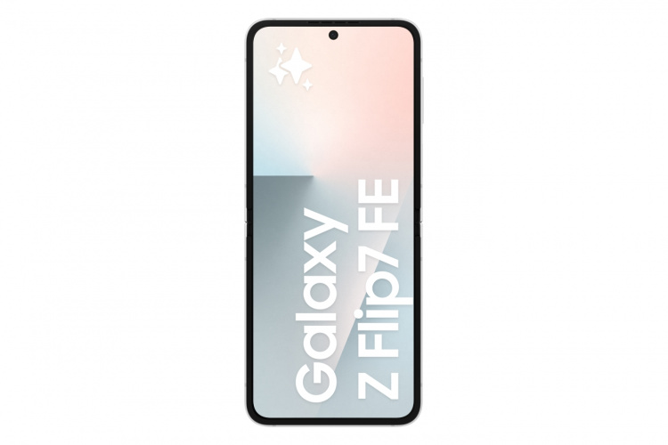 Samsung Mobiltelefon Galaxy Z Flip 7 FE 128 GB - White Samsung